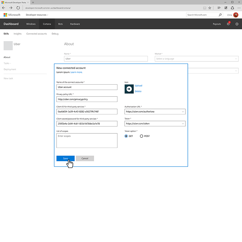 Cortana - Voice and Sound Scheduler