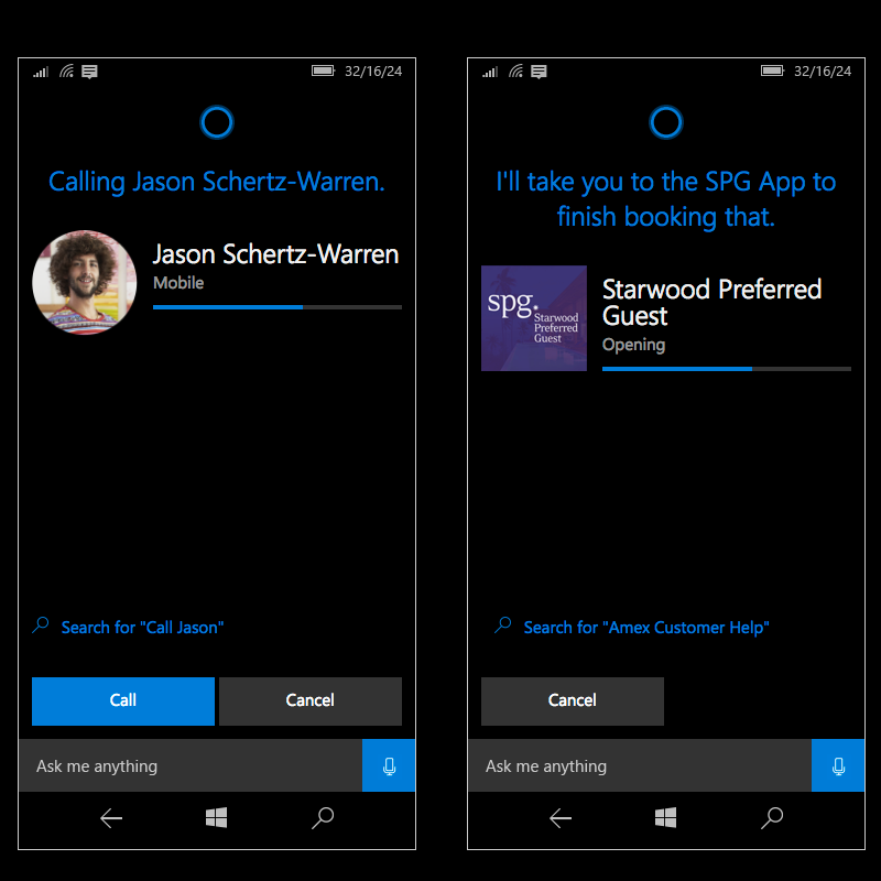 Cortana - Voice and Sound Scheduler