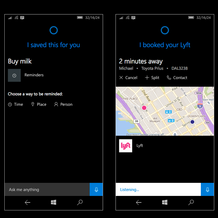 Cortana - Voice and Sound Scheduler